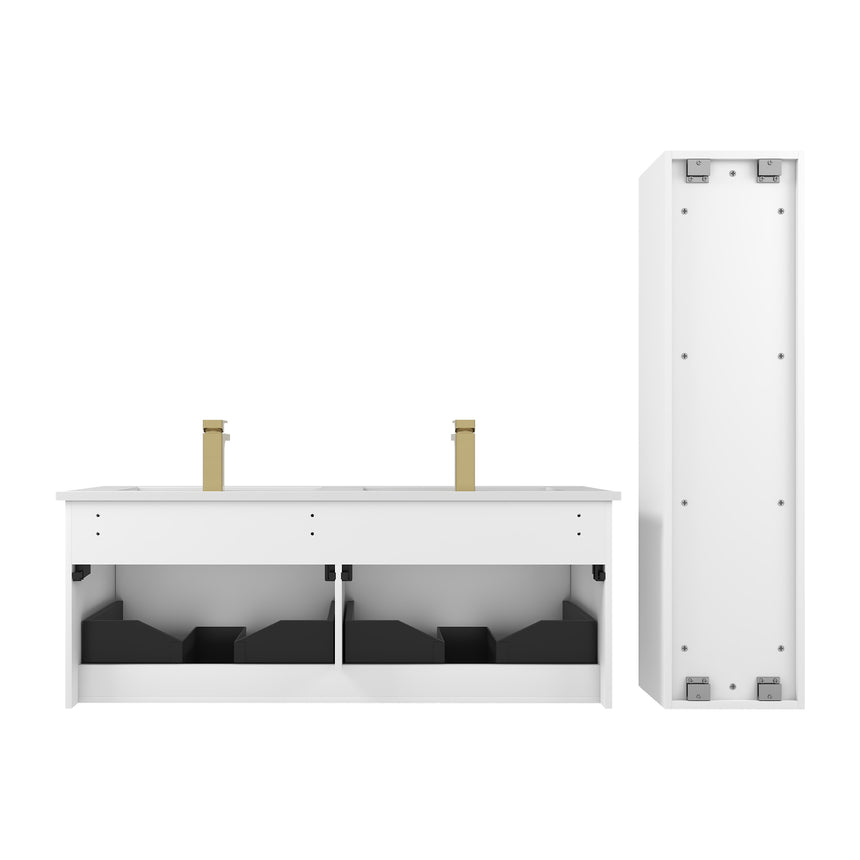 36 inch Chiara Floating Vanity Light Gray