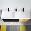 55 inch Acero Floating Vanity top view