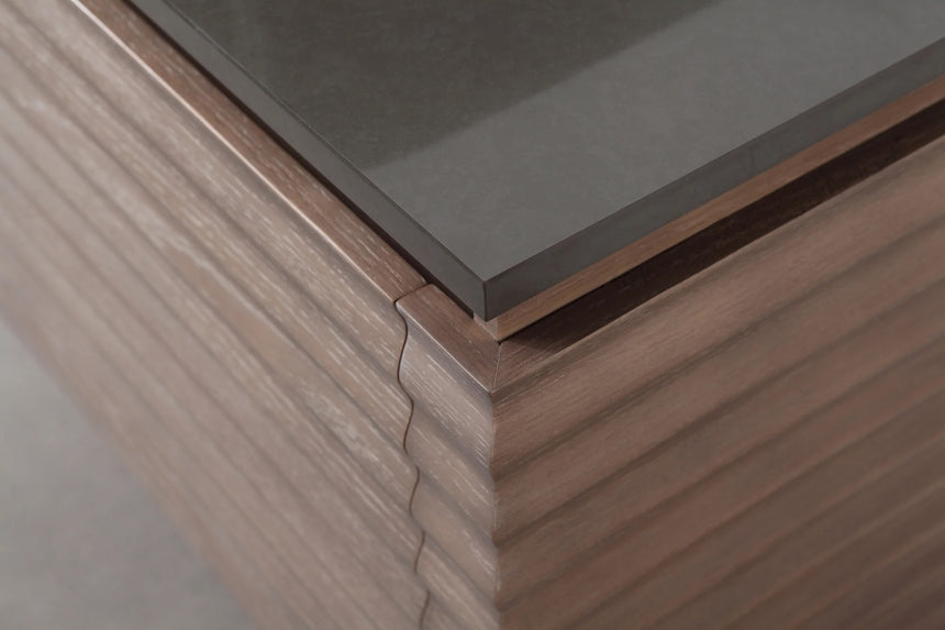 60 inch Orizzon Floating Vanity Chestnut