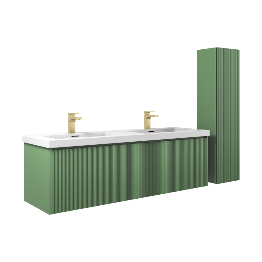 36 inch Chiara Floating Vanity Light Gray