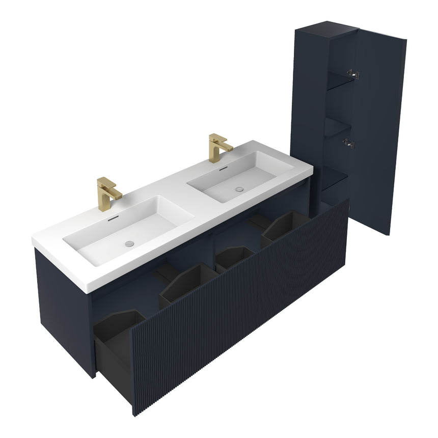 36 inch Chiara Floating Vanity Light Gray