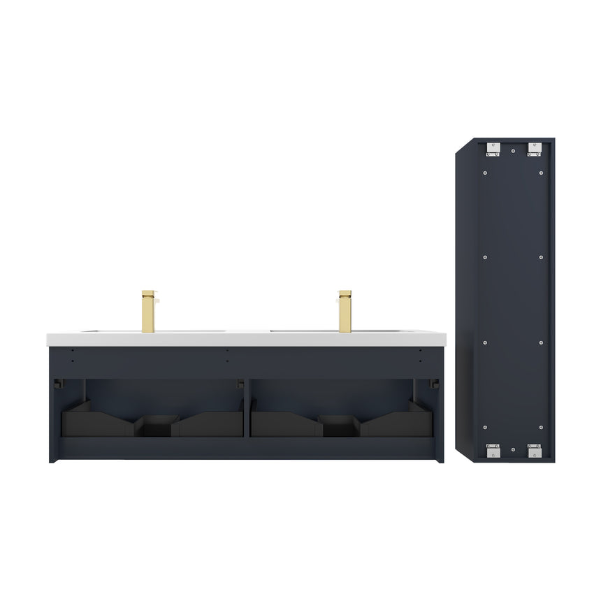 36 inch Chiara Floating Vanity Light Gray