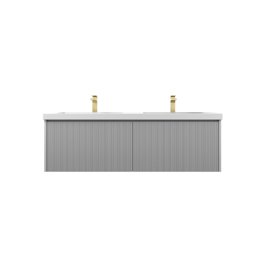 36 inch Chiara Floating Vanity Light Gray