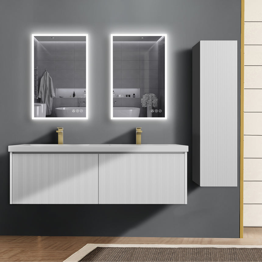 36 inch Chiara Floating Vanity Light Gray