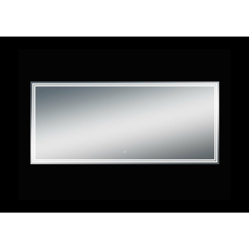 Lugarno LED Mirror - O&N Floating Vanity