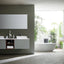 72 inch San Montano Floating Vanity Light Gray
