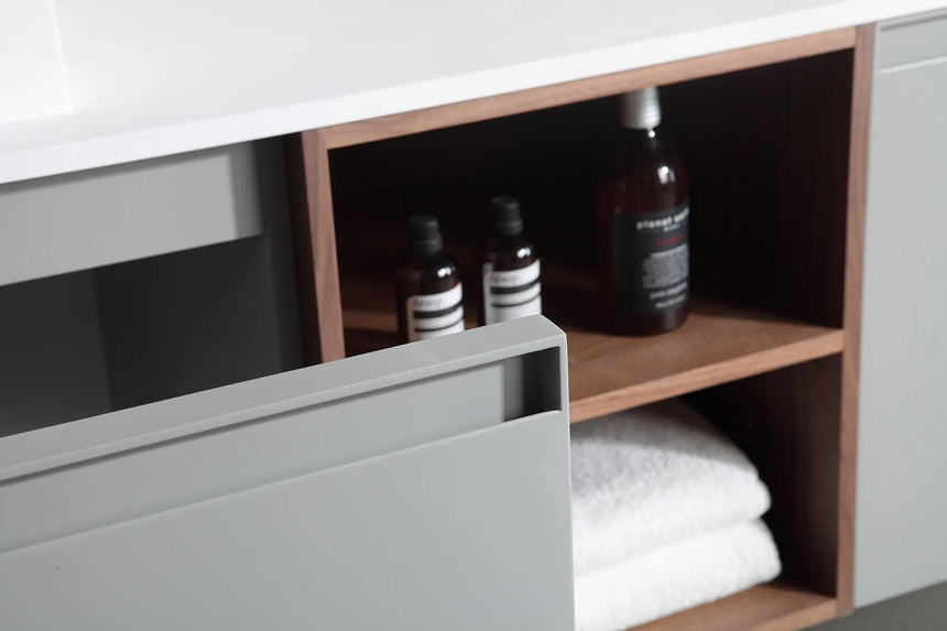 72 inch San Montano Floating Vanity