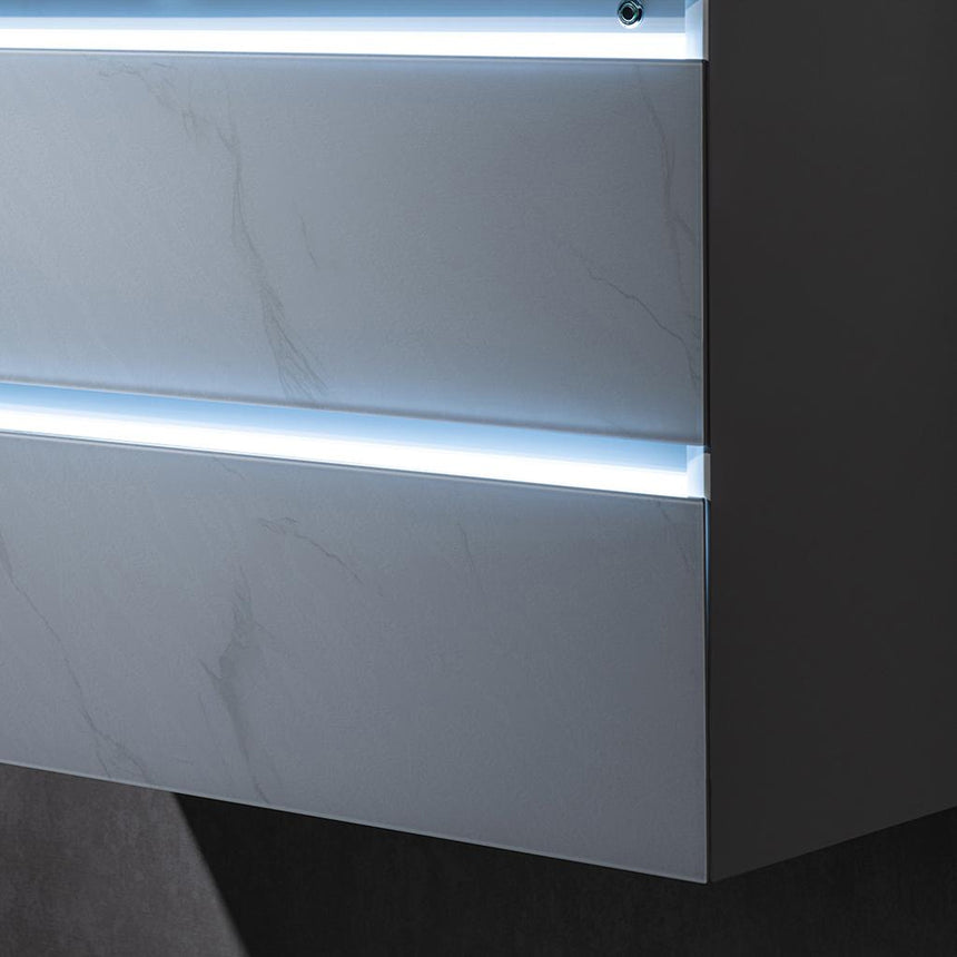 30 inch Catalyst Floating Vanity White