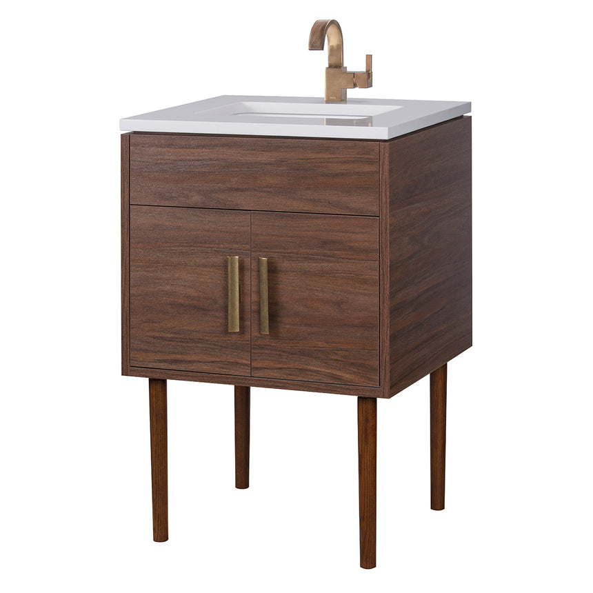 Garland Mid-Century Modern Vanity - O&N Floating Vanity