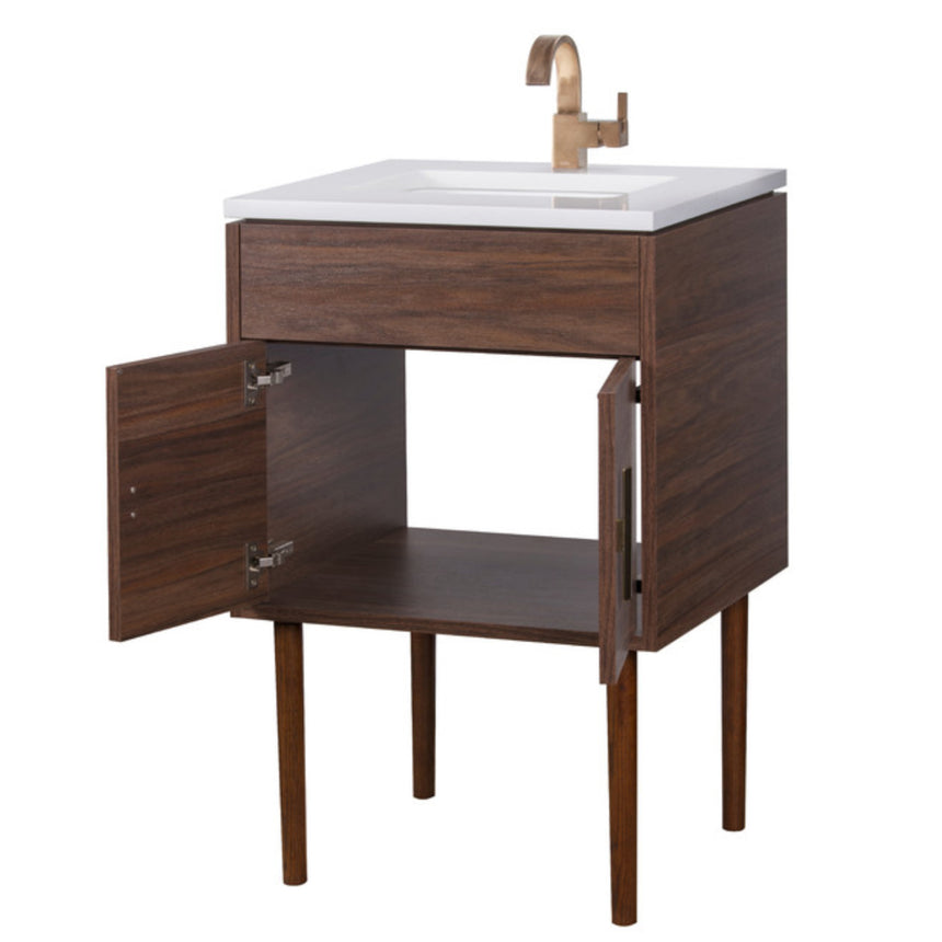 Garland Mid-Century Modern Vanity - O&N Floating Vanity