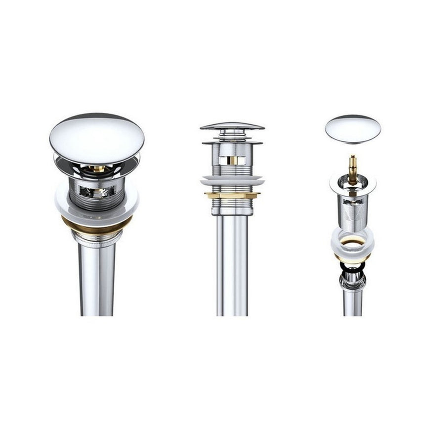 Lais Pop-Up Drain - O&N Floating Vanity