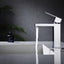 Ratel Angular Modern Single Lever Faucet (Black/Chrome/Brushed Nickel)