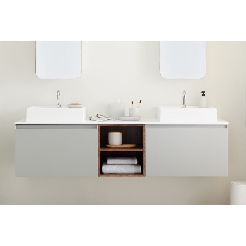 72 inch San Montano Floating Vanity