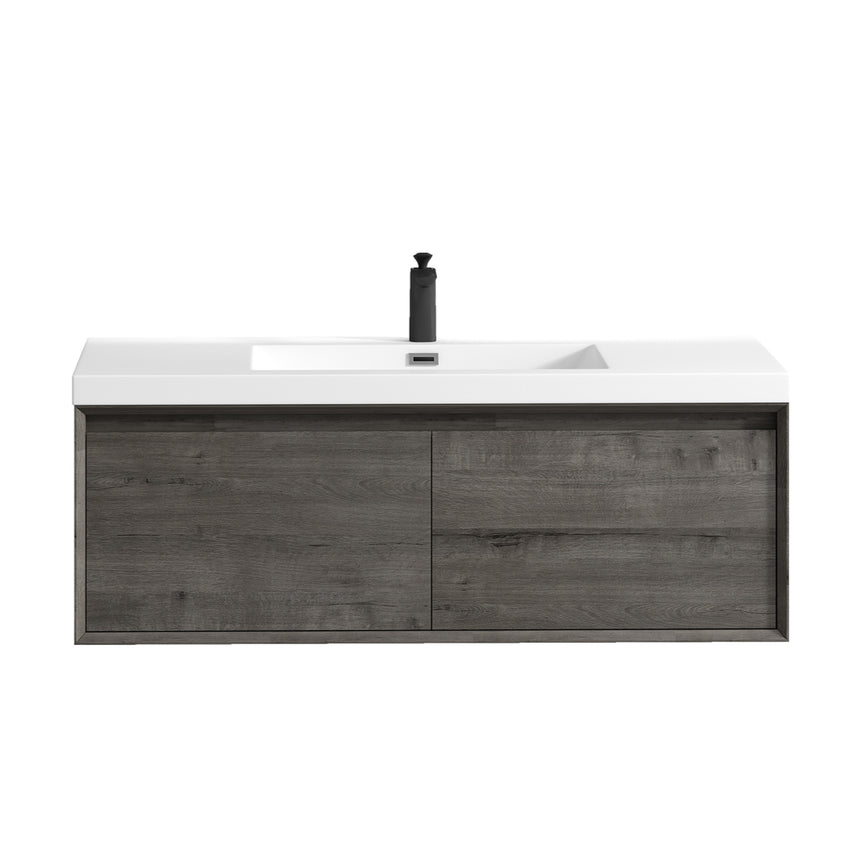 42 inch Vitolo Floating Vanity Natural Oak