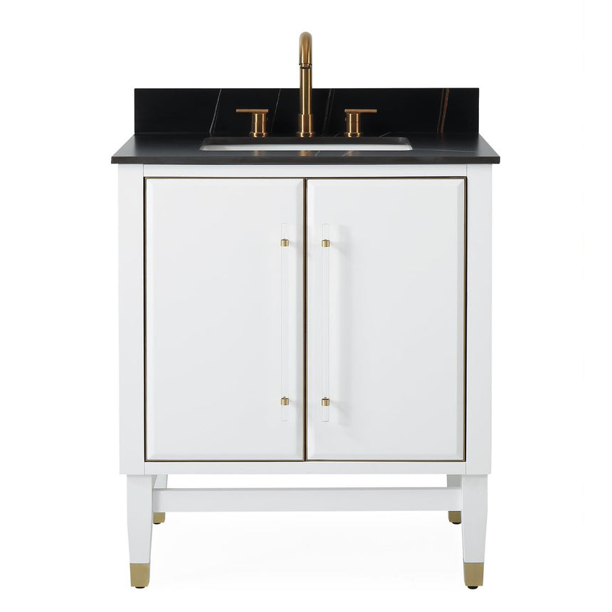 60D inch Wyeth Modern Vanity Blue White top