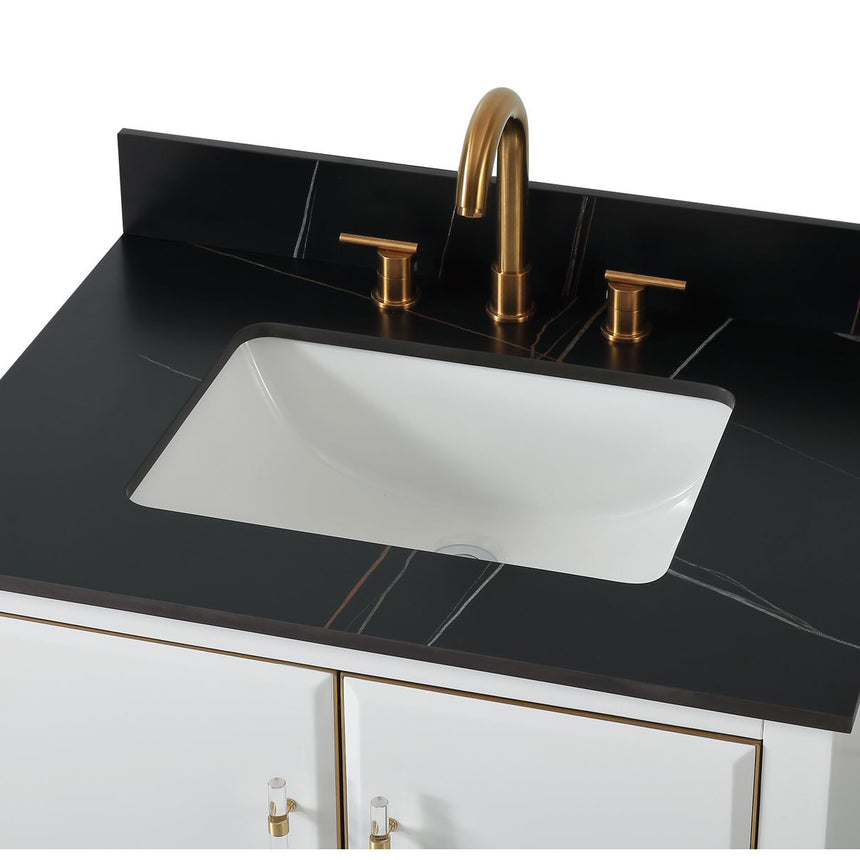 60D inch Wyeth Modern Vanity Blue White top