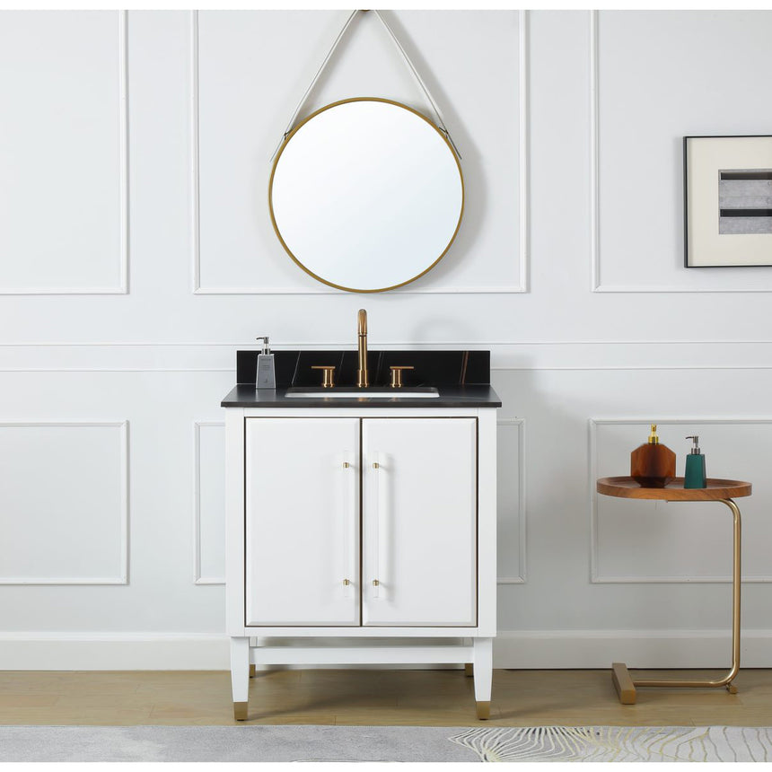 60D inch Wyeth Modern Vanity Blue White top
