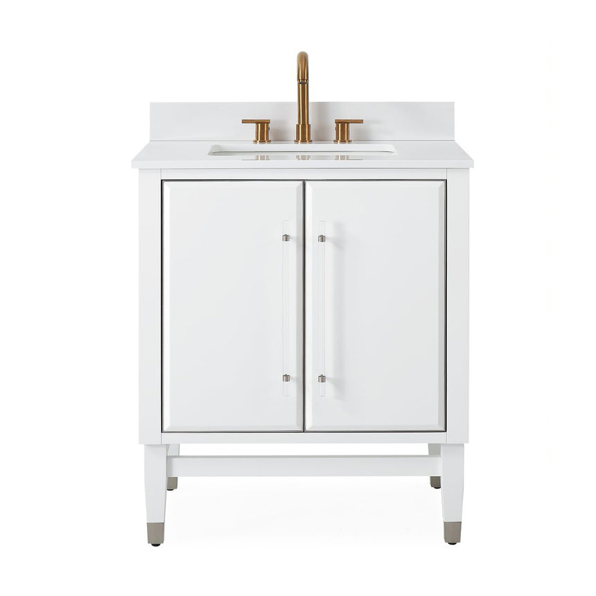 60D inch Wyeth Modern Vanity Blue White top