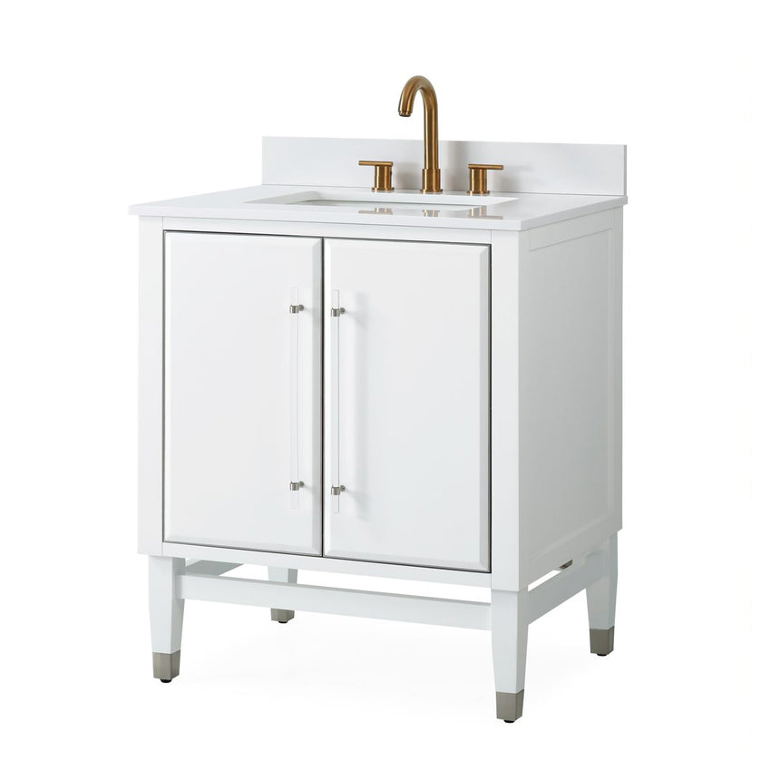 60D inch Wyeth Modern Vanity Blue White top