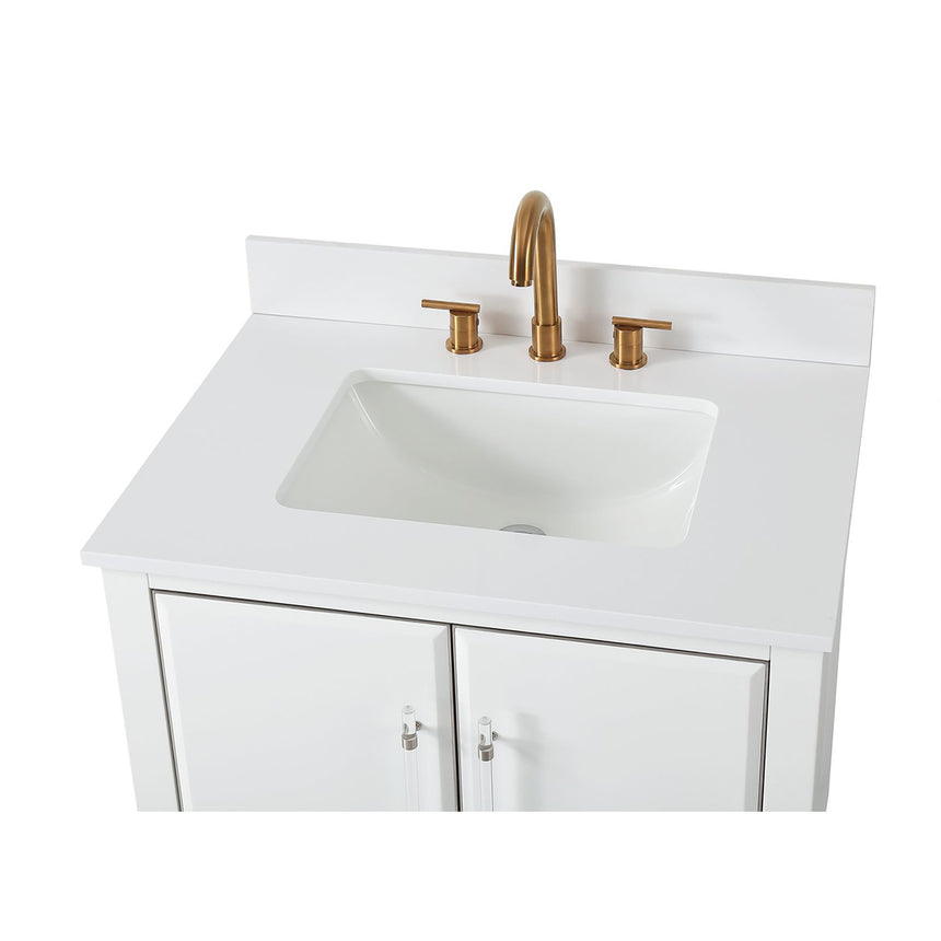 60D inch Wyeth Modern Vanity Blue White top