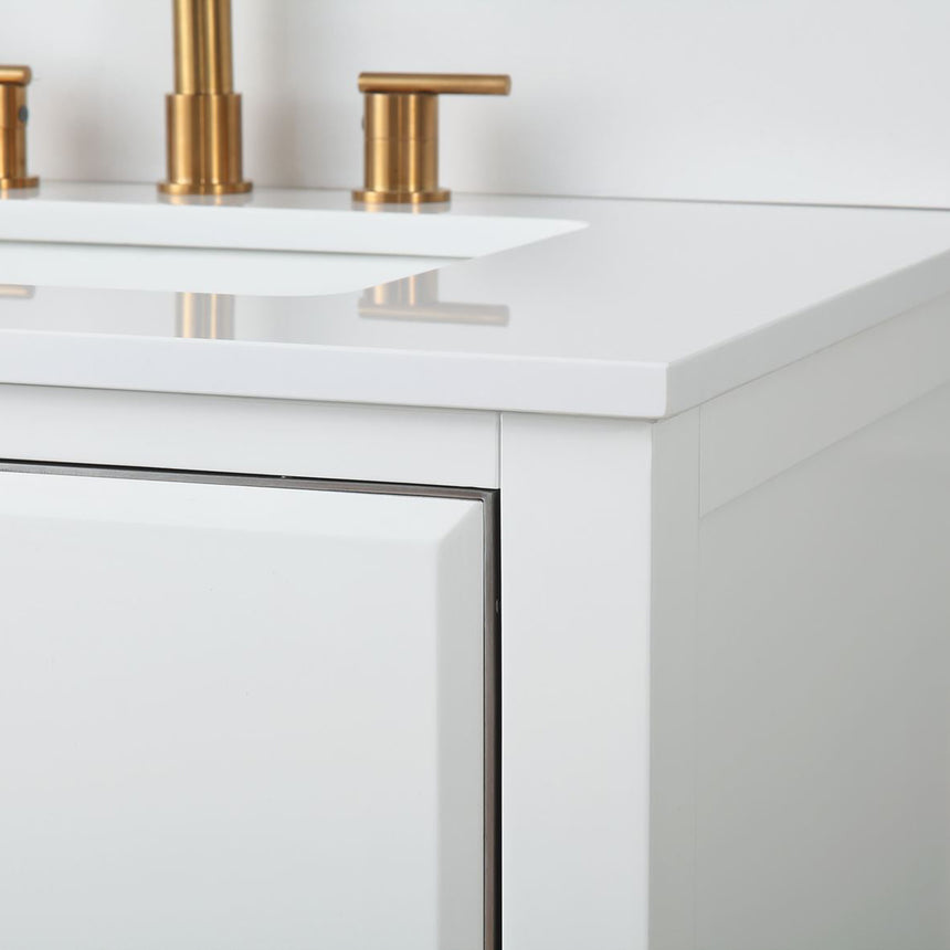 60D inch Wyeth Modern Vanity Blue White top
