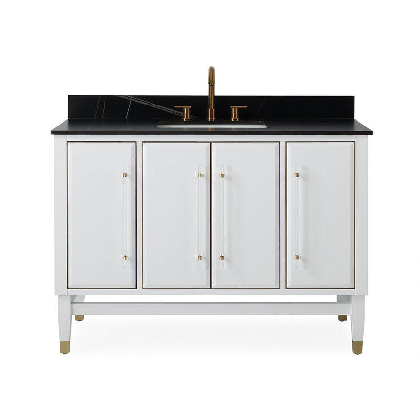 60D inch Wyeth Modern Vanity Blue White top