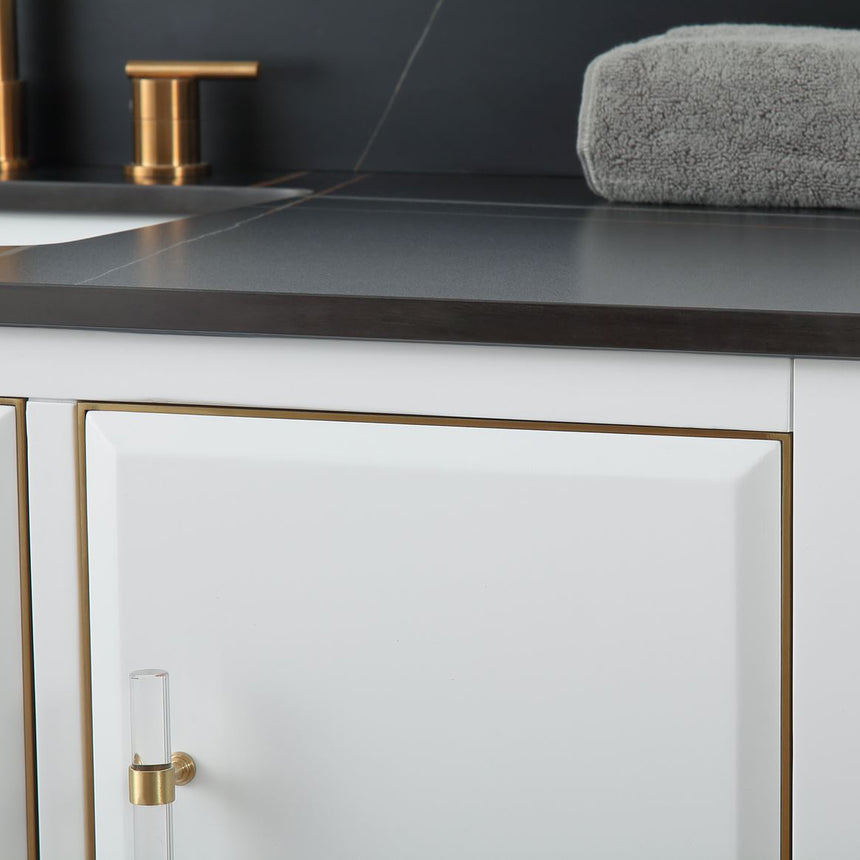 60D inch Wyeth Modern Vanity Blue White top