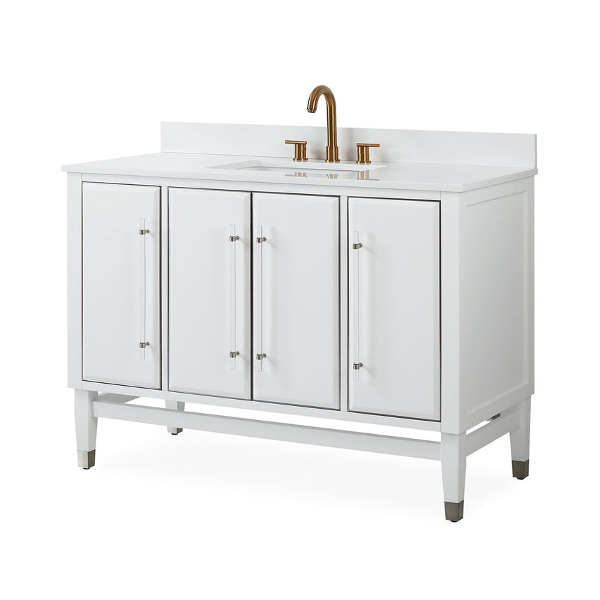 60D inch Wyeth Modern Vanity Blue White top