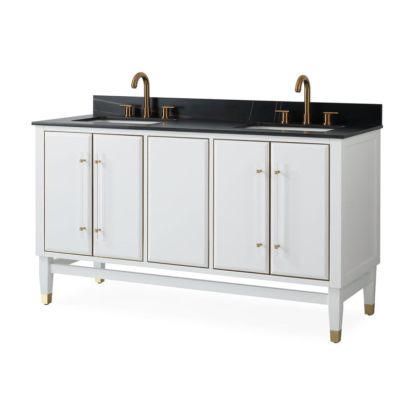 60D inch Wyeth Modern Vanity Blue White top