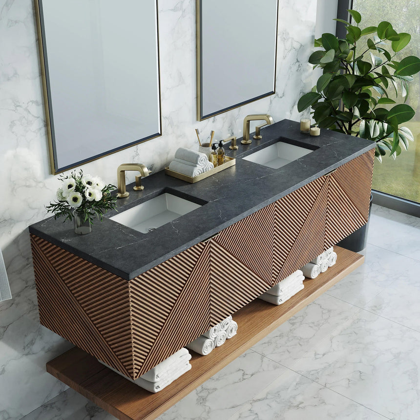 The Benefits of Installing a Double Floating Vanity