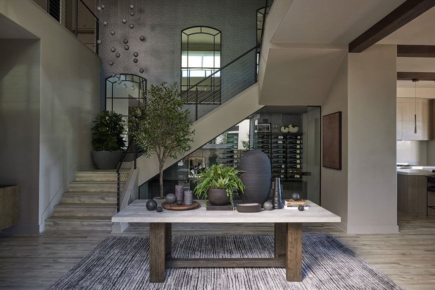 Porter Ranch Modern Home Entry Way