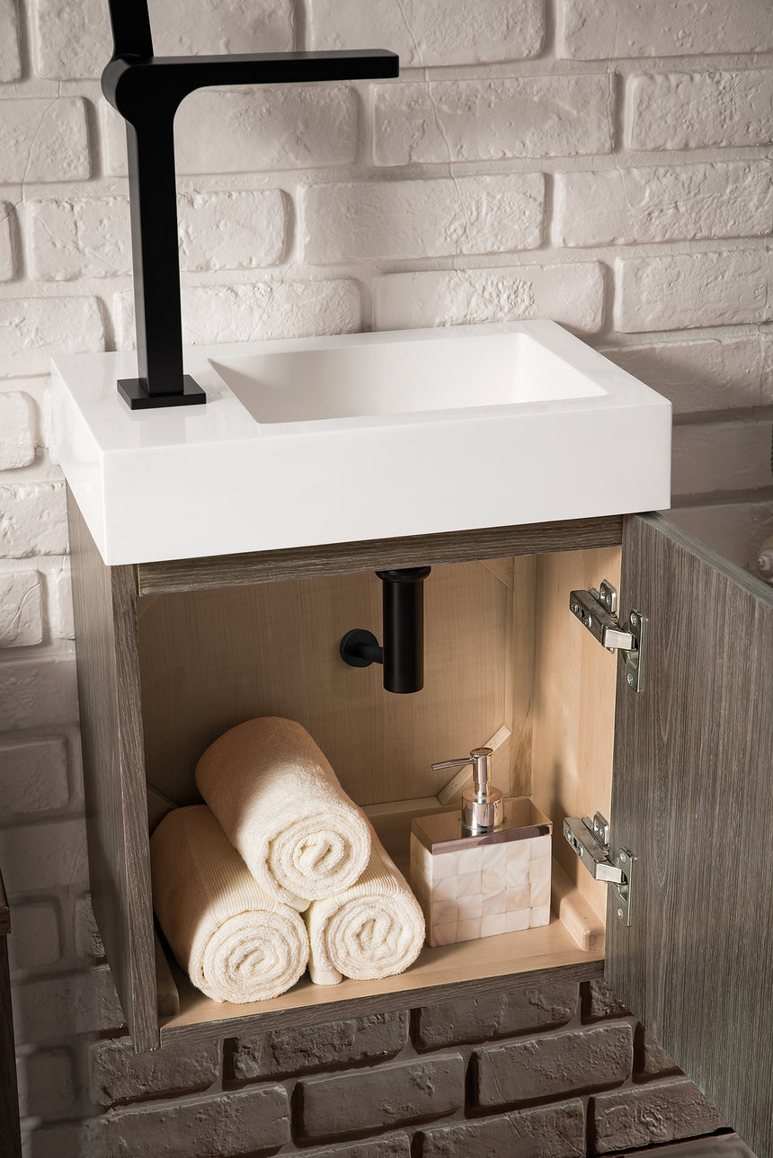 72D inch Bogota Floating Vanity Latte Oak BN