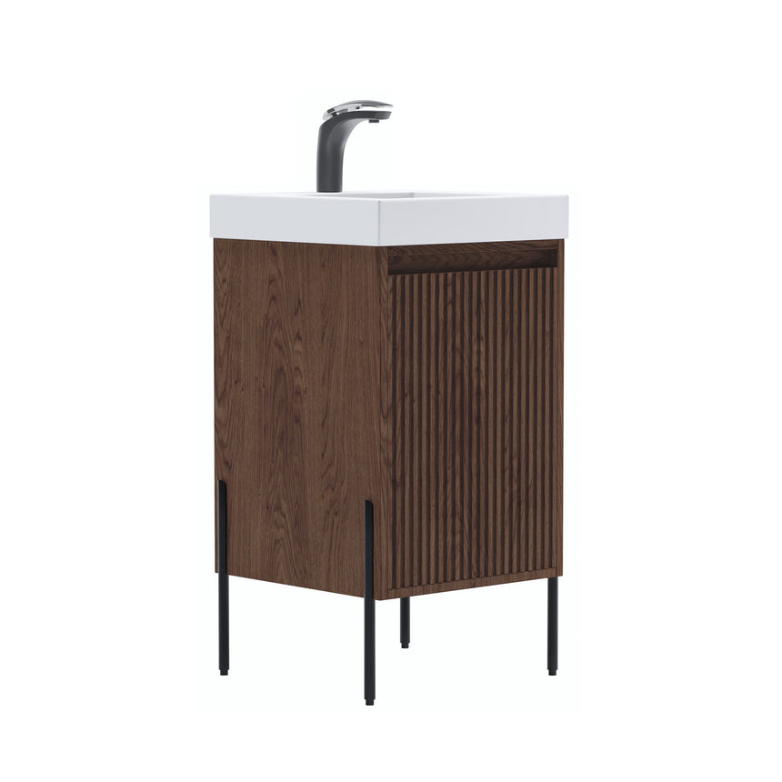 48D inch Bayford modern vanity Walnut