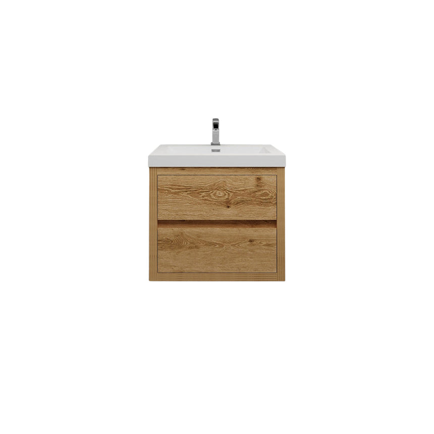 72 inch Andorra Floating Vanity American Yellowwood