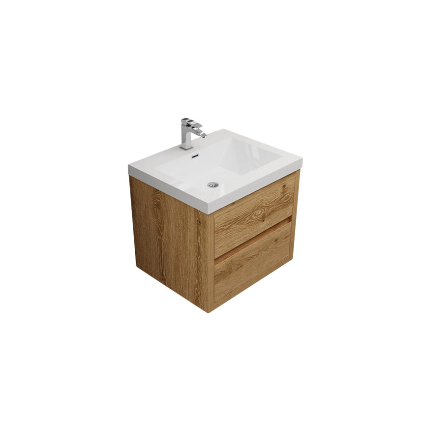 72 inch Andorra Floating Vanity American Yellowwood