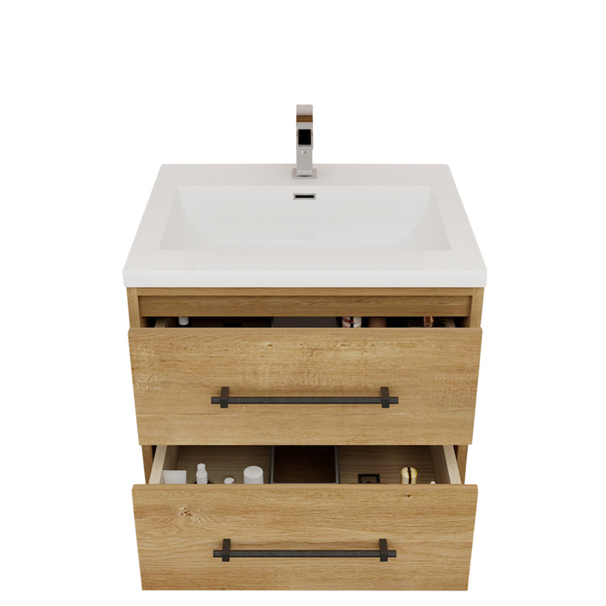 Belgian Floating Vanity (Latest Model) - 2nd Generation (24"-84")