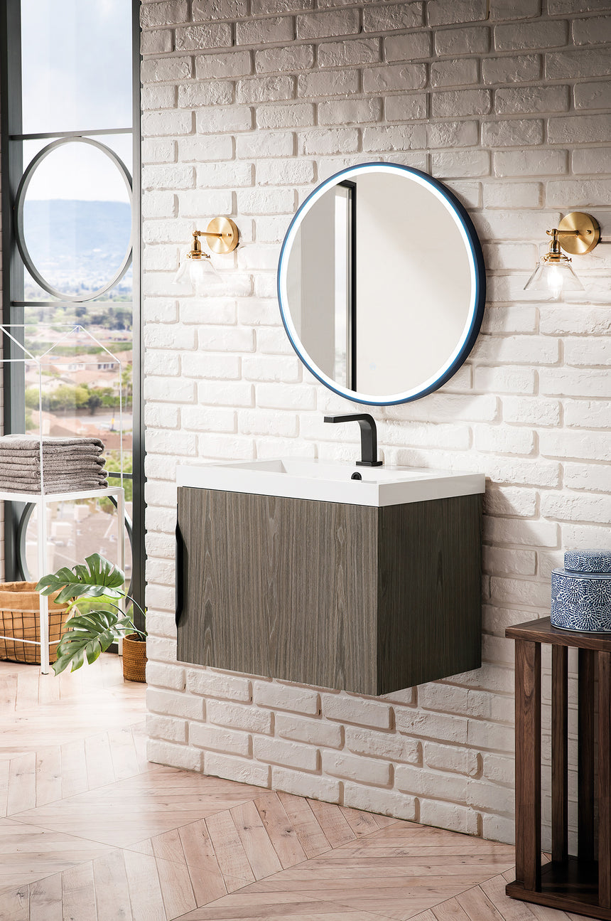 72D inch Bogota Floating Vanity Latte Oak BN