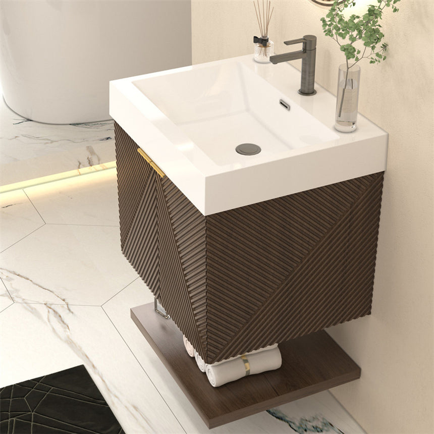 Leuven Floating Vanity - HDF Version (24"-84")