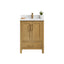 Ligne Forma Modern Vanity in Natural Oak finish