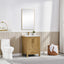 Ligne Forma Modern Vanity in Natural Oak finish