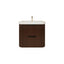 24 inch Livia Fluted Floating Vanity 