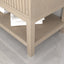 Raphia Modern Vanity - Fluted (24"-36")