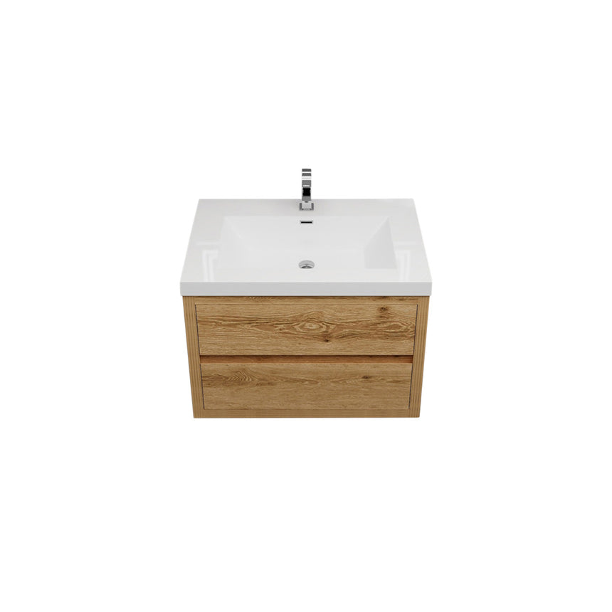 72 inch Andorra Floating Vanity American Yellowwood