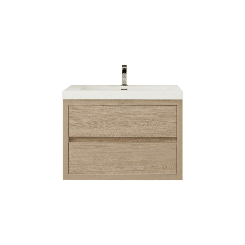 72 inch Andorra Floating Vanity American Yellowwood