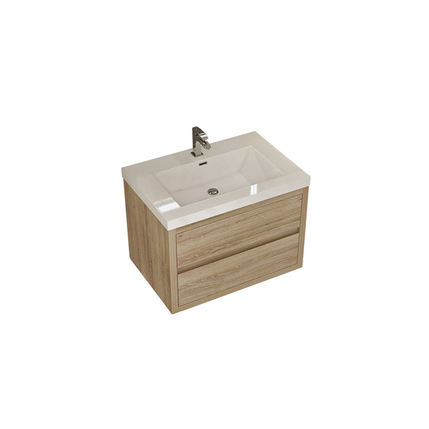 72 inch Andorra Floating Vanity American Yellowwood