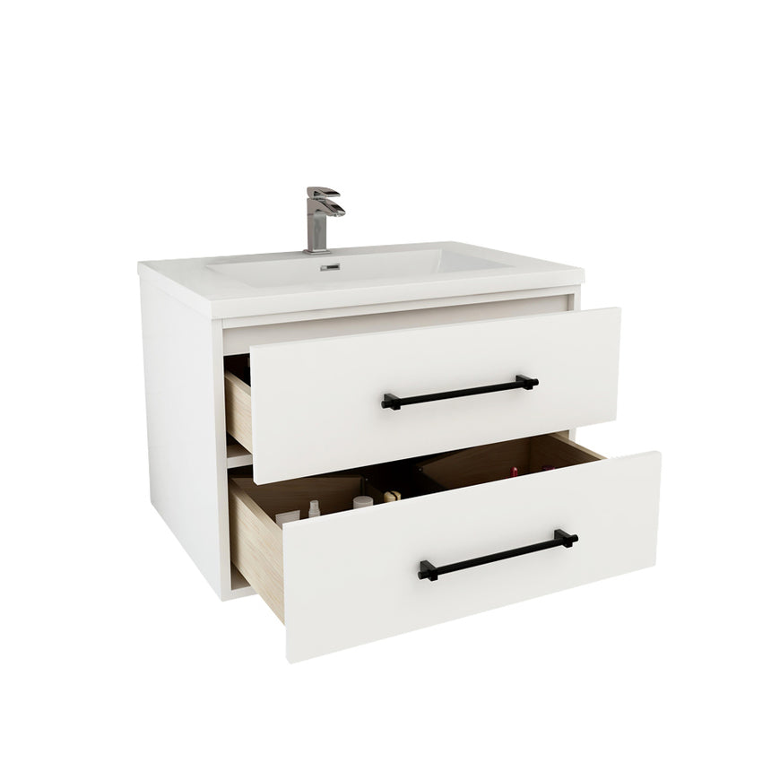 Belgian Floating Vanity (Latest Model) - 2nd Generation (24"-84")