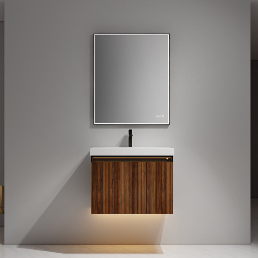 Harlow LED Floating Vanity (24"-72")