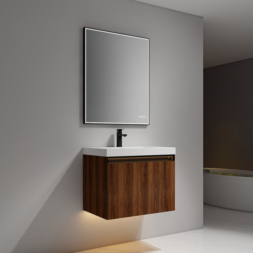 Harlow LED Floating Vanity (24"-72")