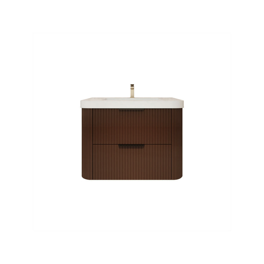 Livia Fluted Floating Vanity Cover
