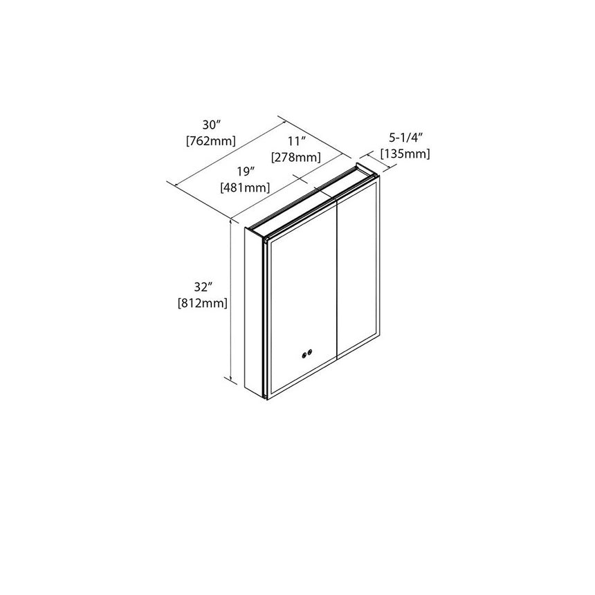 LumaEdge LED Medicine Cabinet